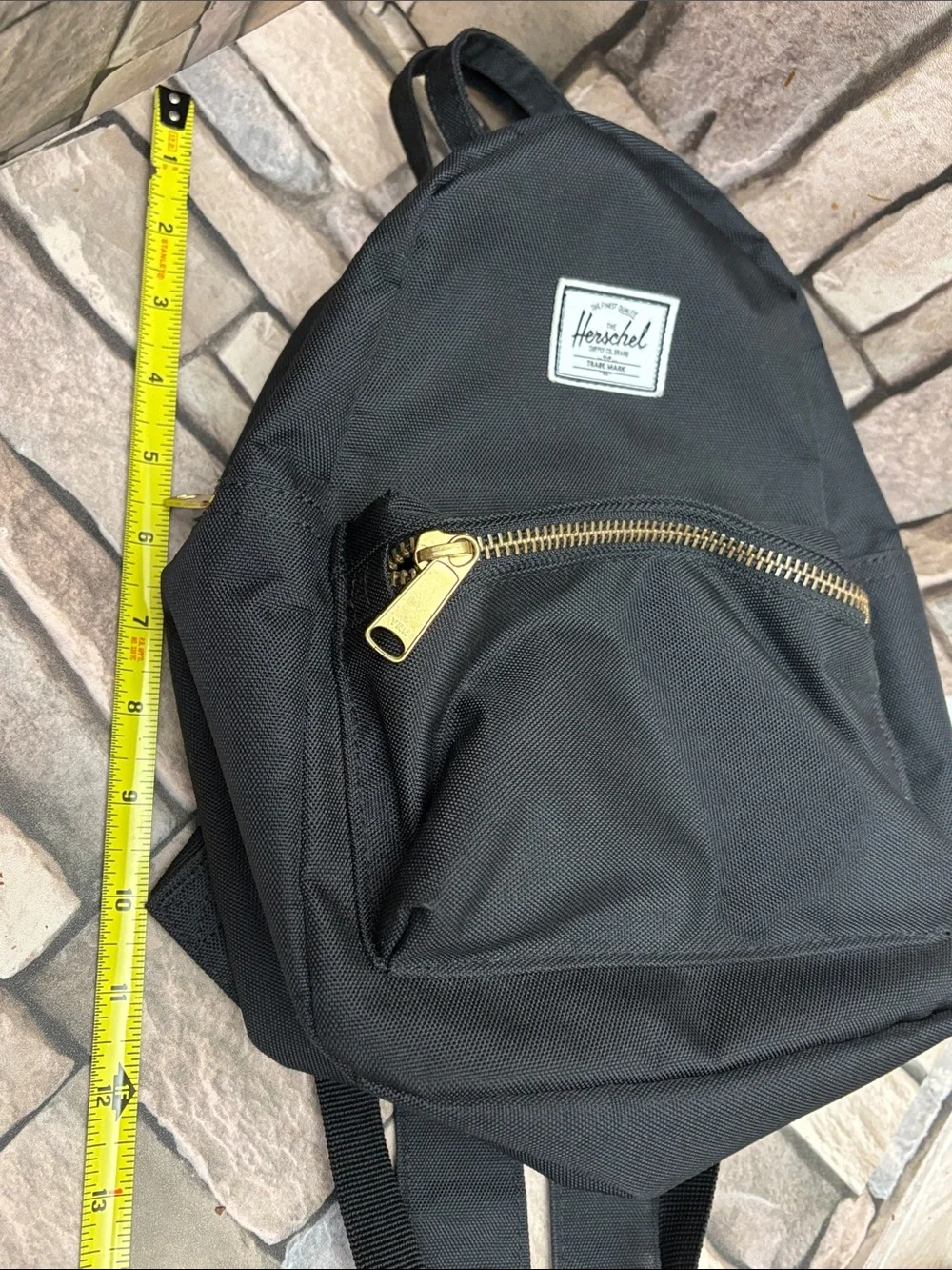 Herschel Black Mini Backpack